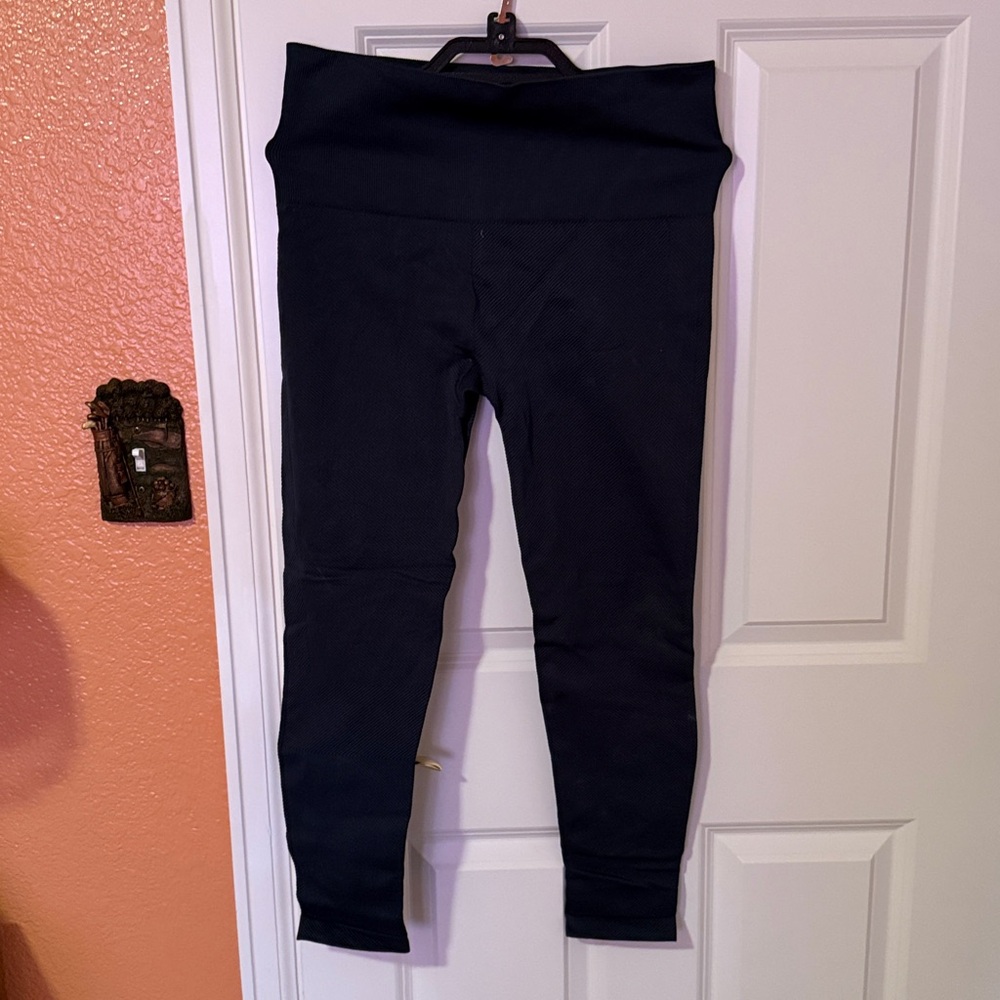 Dark Green Spanx Leggings